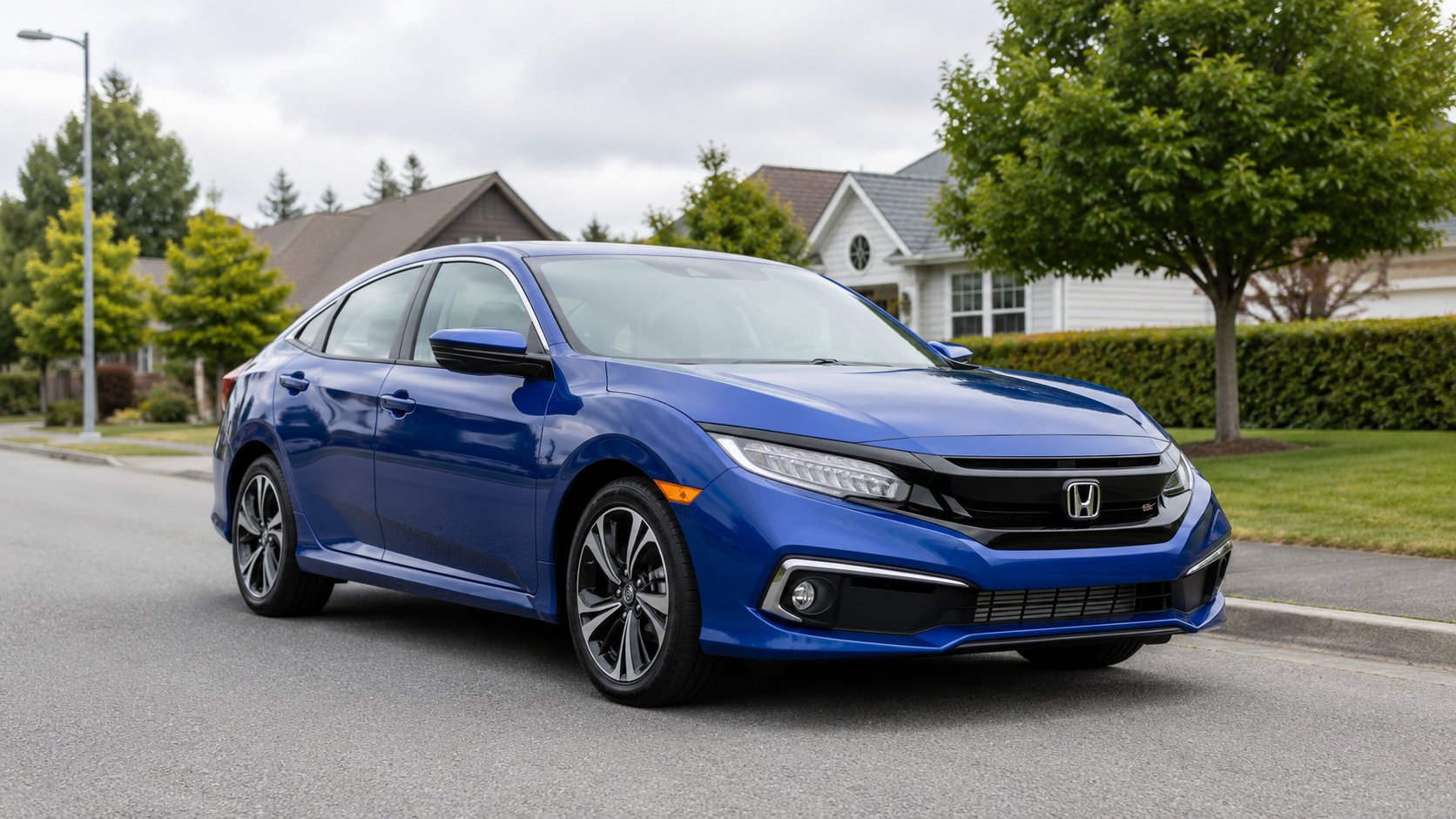 Blue Honda Civic — vehicle finance in New Zealand