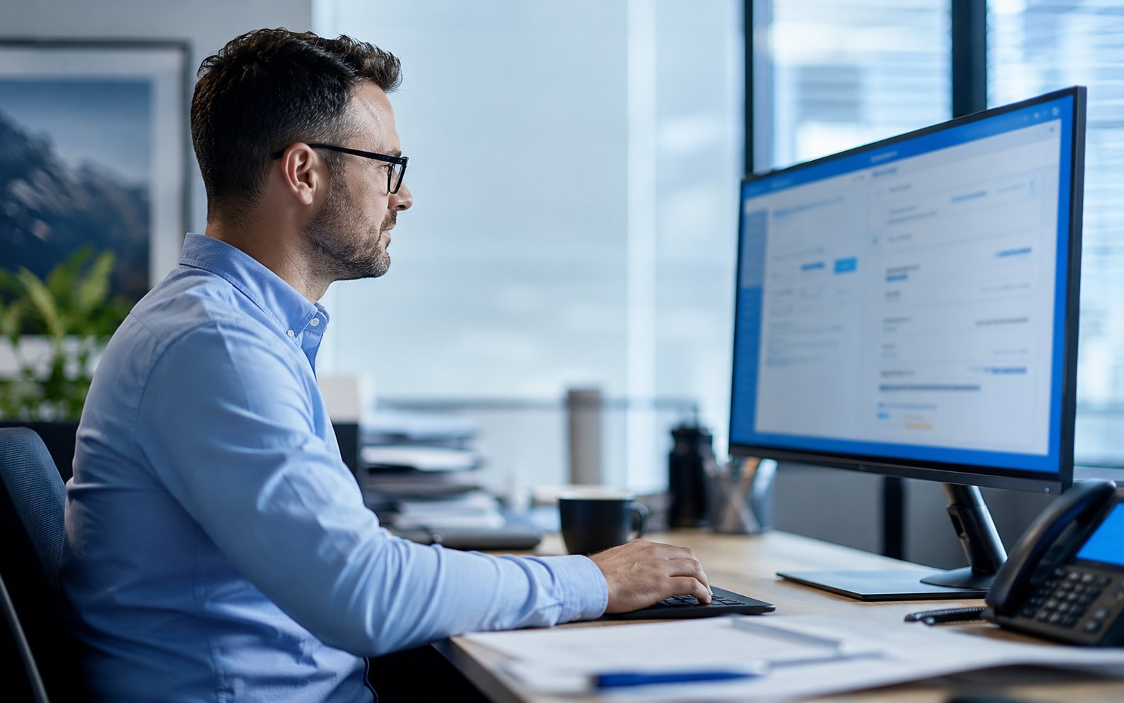 Fast application review and response